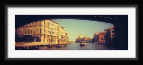 Framed City viewed through a bridge, Ponte Dell'Accademia, Venice, Veneto, Italy Print