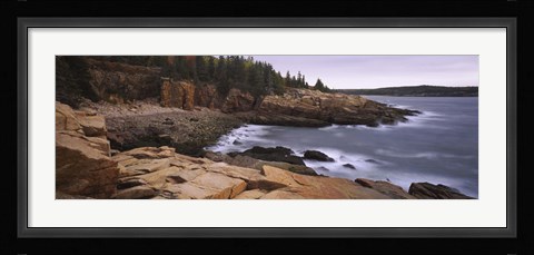 Framed Monument Cove, Mount Desert Island, Acadia National Park, Maine Print