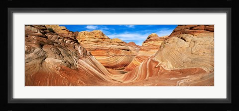 Framed Canyon on a landscape, Vermillion Cliffs, Arizona, USA Print