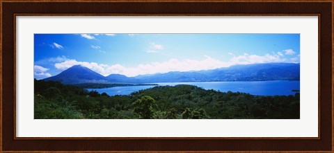 Framed Clouds over a volcano, Arenal Volcano, Costa Rica Print