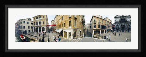 Framed Buildings in a city, Venice, Veneto, Italy Print