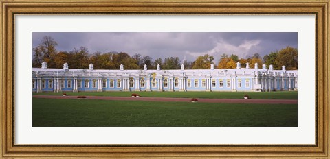 Framed Section of Catherine Palace, Pushkin, St. Petersburg, Russia Print