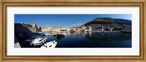 Framed Old City, Dubrovnik, Croatia Print