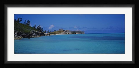 Framed Fortress at the waterfront, Fort St. Catherine, St. George, Bermuda Print