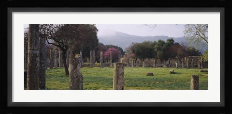 Framed Ancient Olympia, Olympic Site, Greece Print