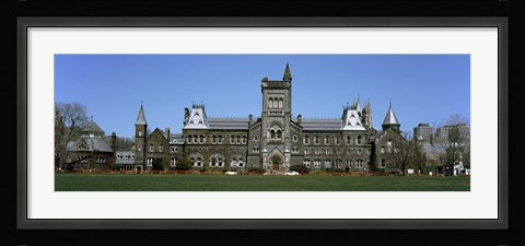Framed Facade of a building, University of Toronto, Toronto, Ontario, Canada Print