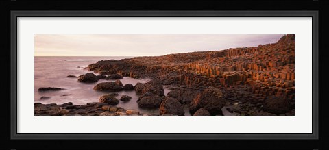 Framed Giant's Causeway, Antrim Coast, Northern Ireland. Print