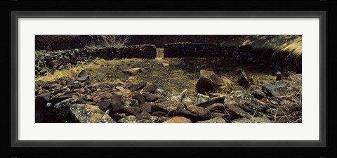 Framed Thimlich Ohinga, Lake Victoria, Great Rift Valley, Kenya Print