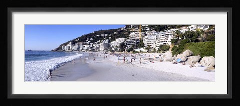 Framed Clifton Beach, Cape Town, Western Cape Province, South Africa Print