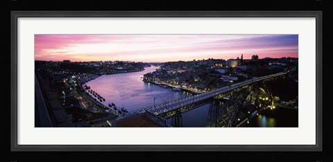 Framed Duoro River, Porto, Portugal Print