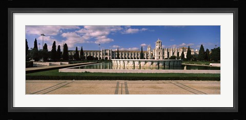 Framed Dos Jeronimos Monastery, Belem, Lisbon, Portugal Print