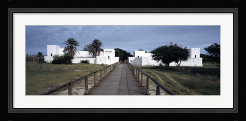 Framed Lodge, Fort Namutoni, Etosha National Park, Kunene Region, Namibia Print