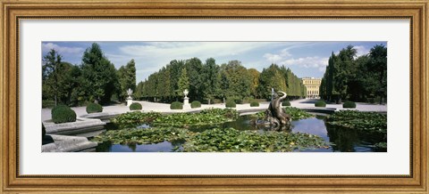 Framed Fountain at a palace, Schonbrunn Palace, Vienna, Austria Print