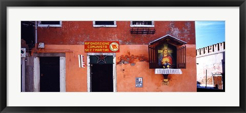Framed Low angle view of a building, Venice, Veneto, Italy Print