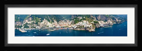 Framed Amalfi Coast, Salerno, Campania, Italy Print