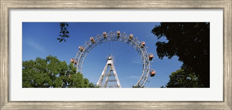 Framed Prater Park Ferris wheel, Vienna, Austria Print