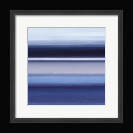Framed Indigo I Print