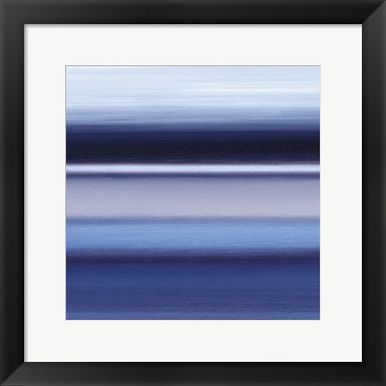 Framed Indigo I Print