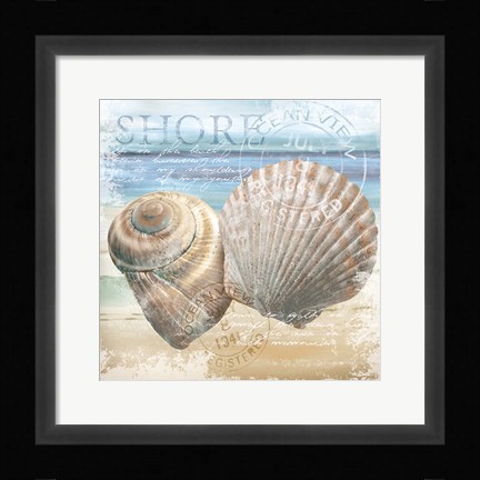 Framed Shore Print