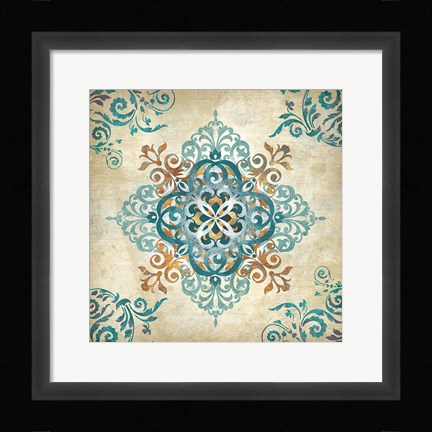 Framed Arabesque II Print