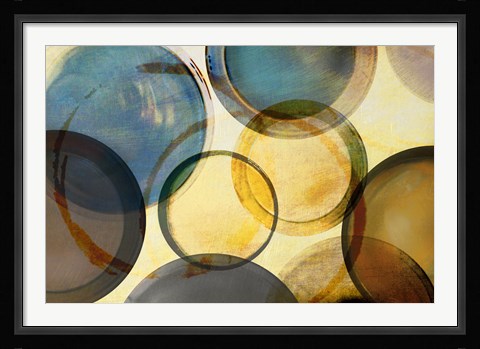 Framed World's Collide Print