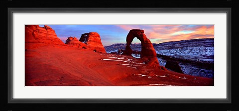 Framed Delicate Arch, Arches National Park, Utah Print