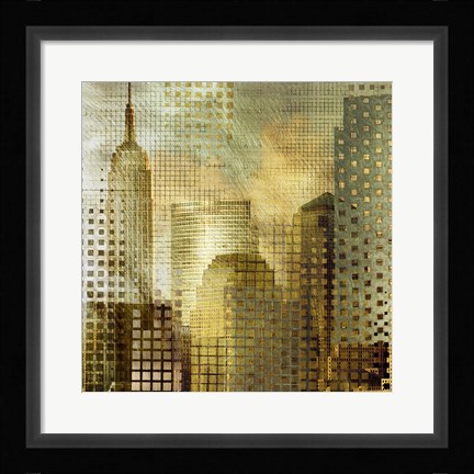 Framed Empire State Building Print