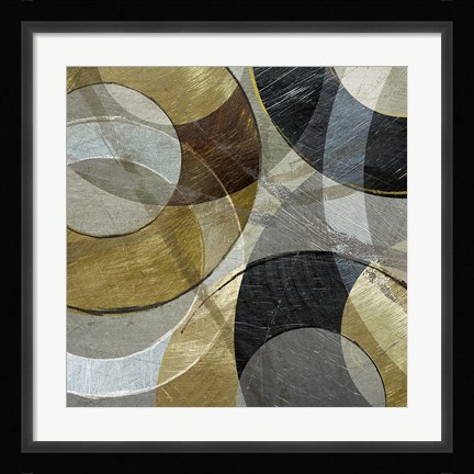 Framed Metallic Atmosphere Print