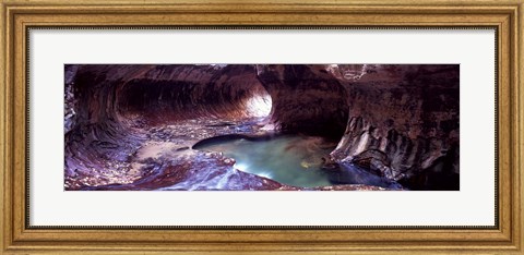 Framed Subway, Zion National Park, Utah Print