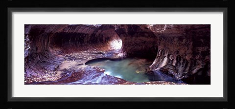 Framed Subway, Zion National Park, Utah Print