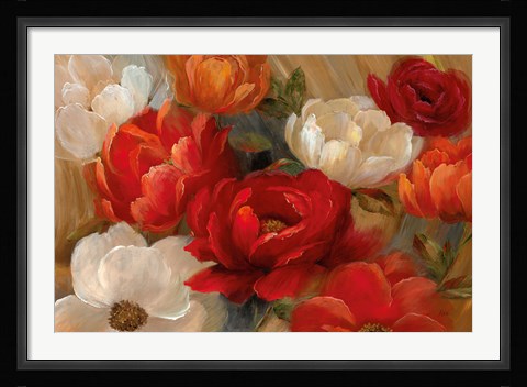 Framed Jardin de Corail Print
