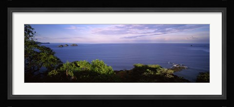 Framed Island in an ocean, Papagayo Peninsula, Costa Rica Print