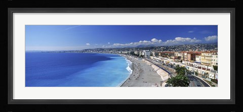 Framed Promenade Des Anglais, Nice, France Print