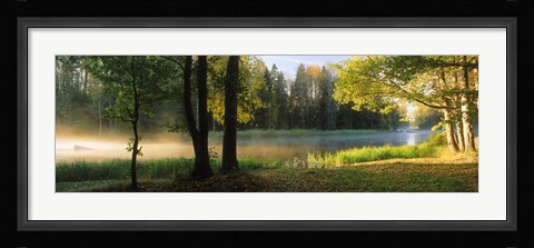 Framed Dal River, Sweden Print