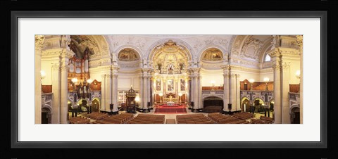 Framed Interiors of a cathedral, Berlin Cathedral, Berlin, Germany Print
