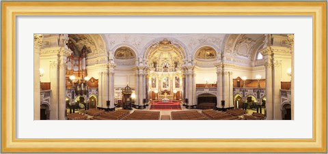 Framed Interiors of a cathedral, Berlin Cathedral, Berlin, Germany Print