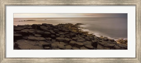 Framed Reef at the Giant&#39;s Causeway, County Antrim, Northern Ireland Print