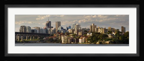 Framed Sydney Harbor, Sydney, New South Wales, Australia Print