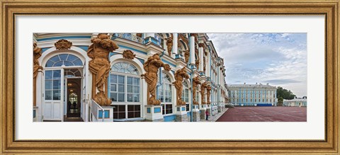 Framed Catherine Palace building details, St. Petersburg, Russia Print