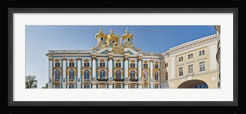 Framed Architectual detail of Catherine Palace, St. Petersburg, Russia Print