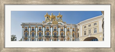 Framed Architectual detail of Catherine Palace, St. Petersburg, Russia Print