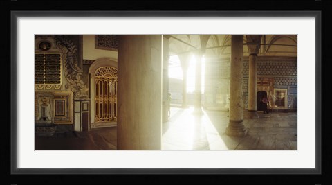 Framed Interiors of Topkapi Palace in Istanbul, Turkey (horizontal) Print
