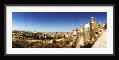 Framed Cappadocia landscape, Central Anatolia Region, Turkey Print