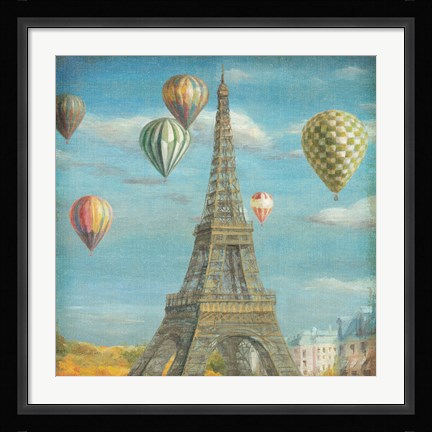 Framed Balloon Festival Print