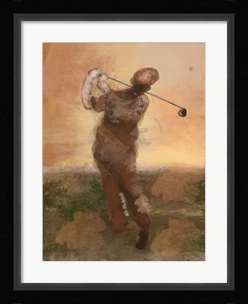 Framed Day on the Green Print