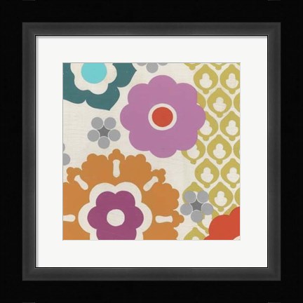 Framed Candy Blossoms IV Print