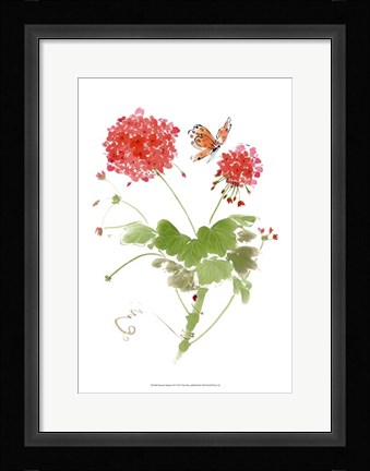 Framed Summer Rapture II Print