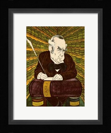 Framed Law Journal V Print