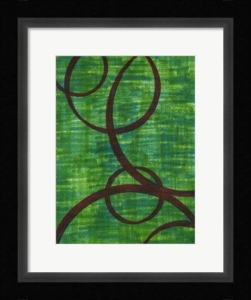 Framed Crimson Trace I Print