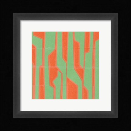 Framed Modern Circuit I Print